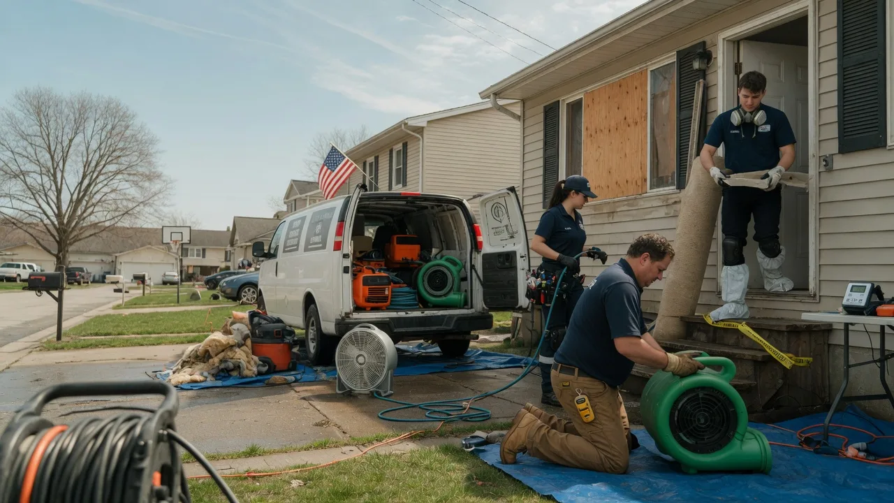 Water Damage Restoration in Oilville, VA near me
